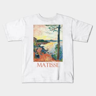 The Gulf of St. Tropez by Henri Matisse Kids T-Shirt